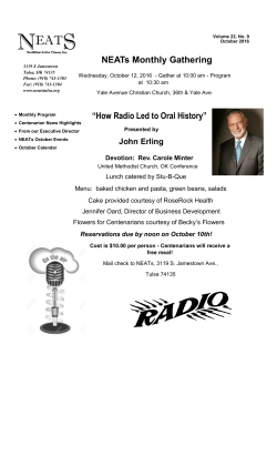 October 2016 - NorthEast Active Timers