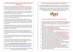 Teaching and Learning events calendar