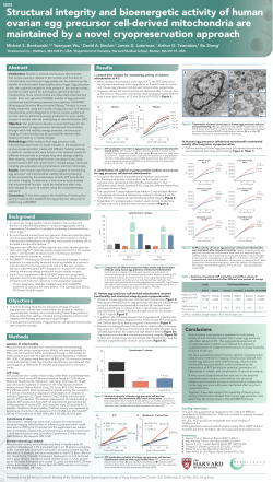 Structural integrity and bioenergetic activity of human ovarian egg