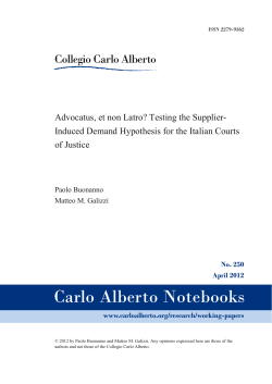 Advocatus, et non Latro? Testing the Supplier