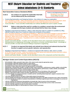 Next Generation Science Standards (NGSS): 3-LS3-2 3-LS4