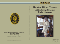 Hunter-Killer Teams: Attacking Enemy Safe