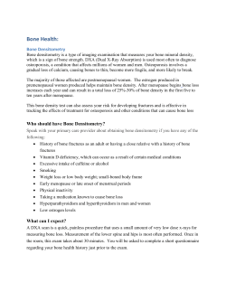Bone Health - Progressive Radiology