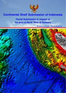 Continental Shelf Submission of Indonesia