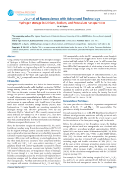 Hydrogen storage in Lithium, Sodium, and Potassium nanoparticles