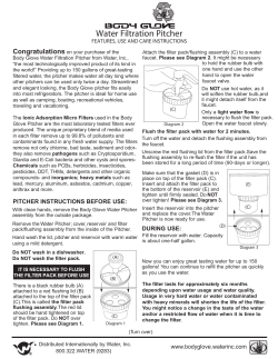 Pitcher Instructions Page1