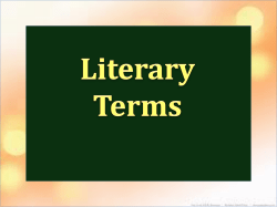 Figurative Language [12/19/2016]