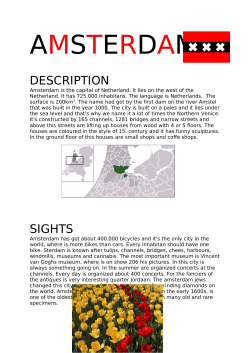 amsterdam - Dijaski.net