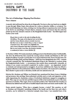 Essay by Nancy Adajania