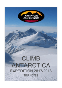 climb antarctica - Adventure Consultants