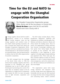 Time for the EU and NATO to engage with the