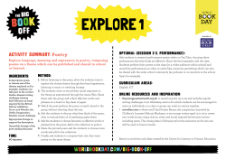 Poetry - World Book Day