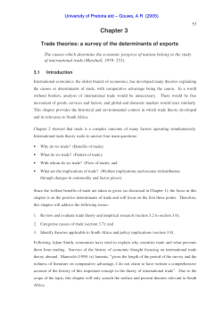 Chapter 3 - University of Pretoria