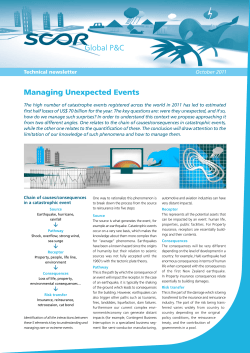 Managing Unexpected Events