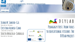 Pedagogy first. From tools to educational visions: The DIYLab project