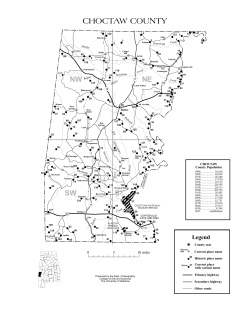 choctaw county - The University of Alabama