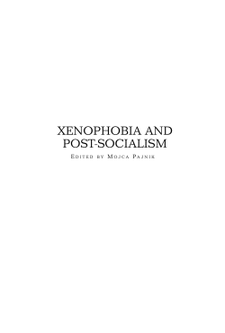 Xenophobia and post-socialism