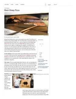 PDF - Black Sheep Coal Fired Pizza