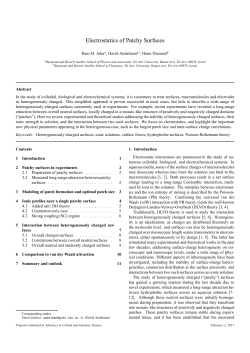 Electrostatics of Patchy Surfaces