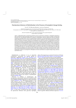 Full Text  - Systematic Biology