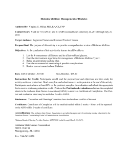 downloaded here - Alabama State Nurses Association