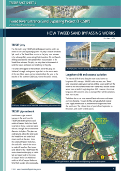 Fact Sheet: How Tweed sand bypassing works