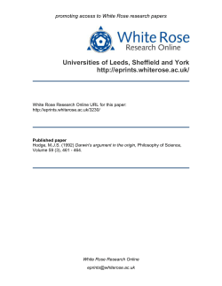 - White Rose Research Online