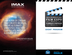 EVENT PROGRAM - giantscreencinema.com