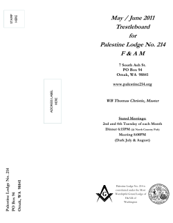 May/June 2011 - palestine214.org