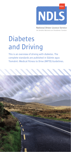 Diabetes and Driving