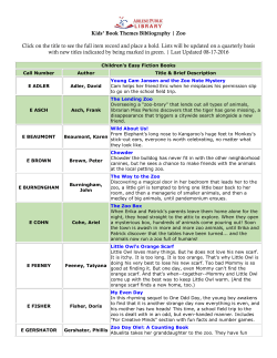 Kids` Book Themes Bibliography