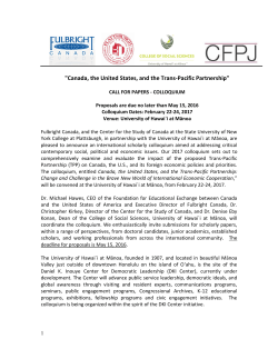 "Canada, the United States, and the Trans