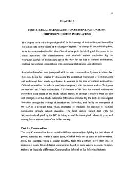 CHAPTER4 FROM SECULAR NATIONALISM TO