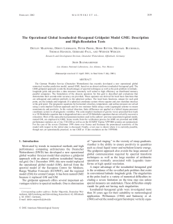 The Operational Global Icosahedral&ndash;Hexagonal Gridpoint Model