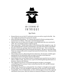 Spy Facts - Amazon Web Services