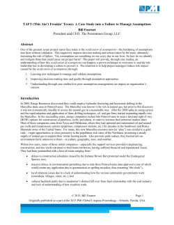 TAFT - The Persimmon Group