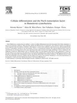 Full Text  - FEMS Microbiology Reviews