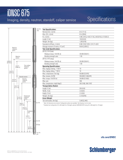 iDNSC 675 Imaging Density Neutron Standoff