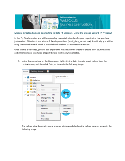 Try Now! - WebFOCUS Business User Edition Information Center