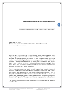 Clínica Legal Education
