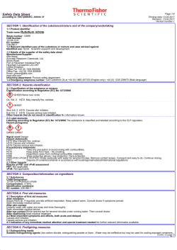 Safety Data Sheet