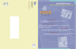 Many people, young and old go to school in our libraries every day.