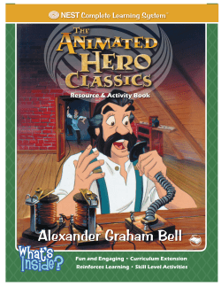 Alexander Graham Bell Activity Book