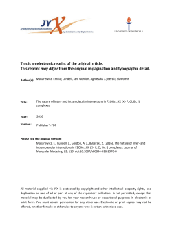HX (X= F, Cl, Br, I) complexes