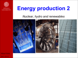 Nuclear energy - Studentportalen