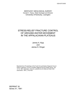 stress-relief fracture control of ground