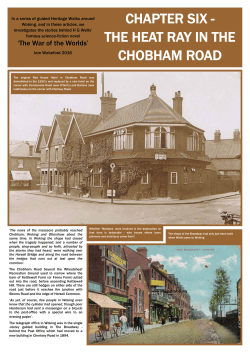 chapter six - the heat ray in the chobham road
