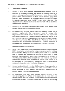 Chapter 12 - Personal Data Protection Commission