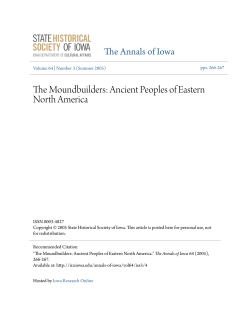 The Moundbuilders: Ancient Peoples of Eastern North America