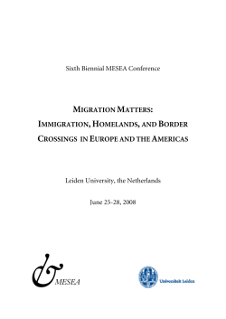 Panel participants and schedule